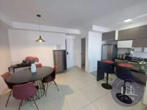 Imagem Apartamento 1 dormitório para alugar, 52 m² por R$ 5.300/mês Alphaville/SP