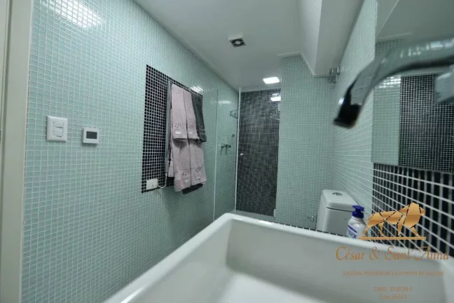 Imagem Apartamento mobiliado c/ 3 dormitórios finamente decorado à venda
