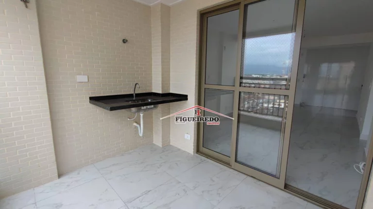 Imagem Apartamento à venda, 62 m² por R$ 390.000,00 - Aviação - Praia Grande/SP
