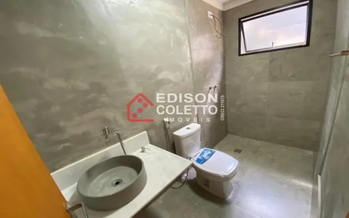 Imagem "Pronto para Morar" Linda casa nova a venda no Reserva do Engenho em Piracicaba com 3 Suítes.