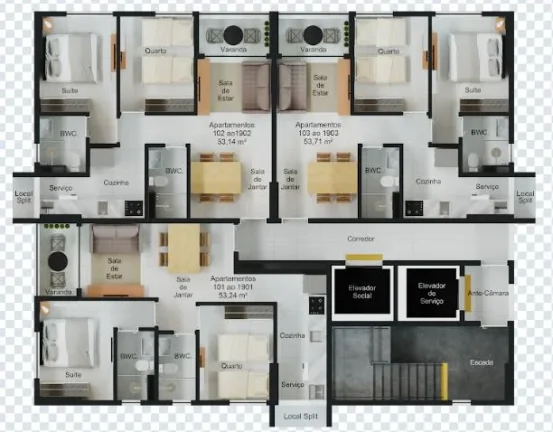 Imagem Apartamento Padrão