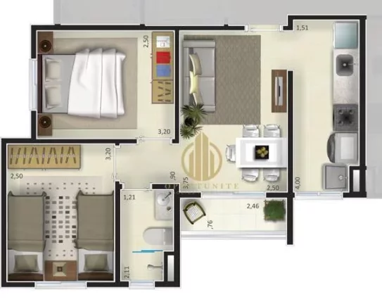 Imagem Apartamento Minha Casa Minha Vida