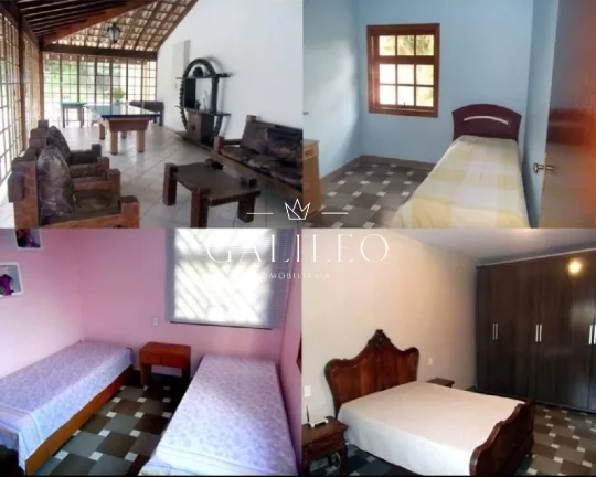 Imagem VENDA - Linda Chácara no Condomínio Vista Alegre AT 2.100m2 AC 600m2 - 3 dorms, 3 banheiros, lazer