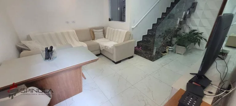 Imagem Sobrado com 2 dormitórios à venda, 73 m² por R$ 410.000,00 - Vila Caiçara - Praia Grande/SP