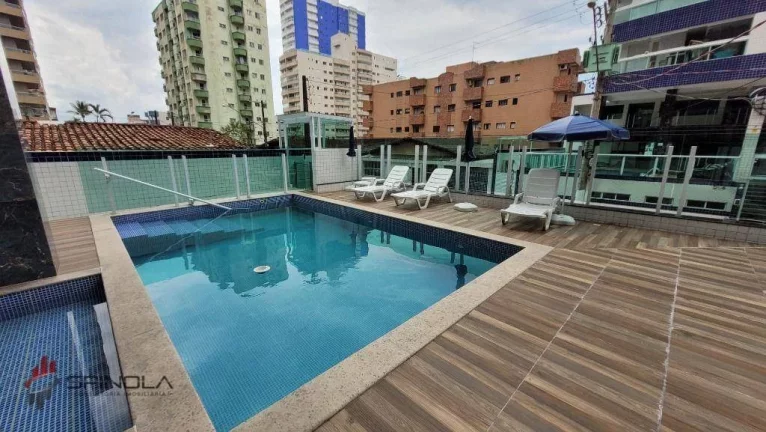 Imagem Apartamento com 2 dormitórios à venda, 69 m² por R$ 460.000,00 - Tupi - Praia Grande/SP