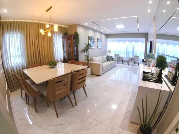 Imagem Apartamento mobiliado com 1 suíte, 2 demi suítes e 1 vaga de garagem em Balneário Camboriú
