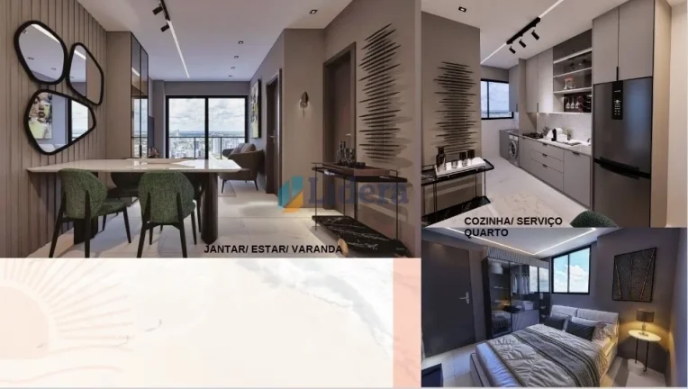 Imagem Apto - 2 Quartos - 1 Suíte - 55,31 m² - Intermares, Cabedelo/PB