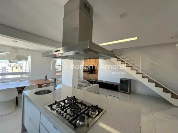 Imagem Apartamento Duplex à venda no Cambuí, Campinas, com 104 m² de área útil. O imóvel conta com 2 ...