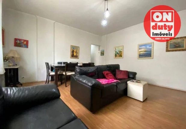Imagem Apartamento à venda, 136 m² por R$ 640.000,00 - José Menino - Santos/SP