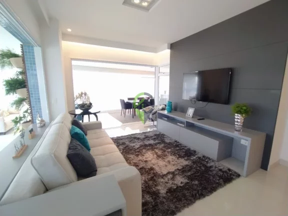 Imagem Apartamento com 4 dormitórios à venda, 255 m² - Aparecida - Santos/SP