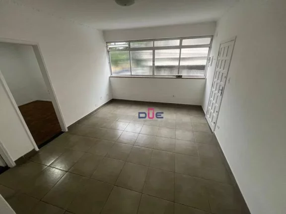 Imagem Apartamento com 2 dormitórios em 1 andar de frente com garagem box privativa à venda, 76 m² por R$ 424.000 - Vila Matias - Santos/SP
