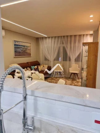 Imagem Apartamento com 2 quarto à venda, 104 m² por R$ 690.000 - Gonzaga - Santos/SP