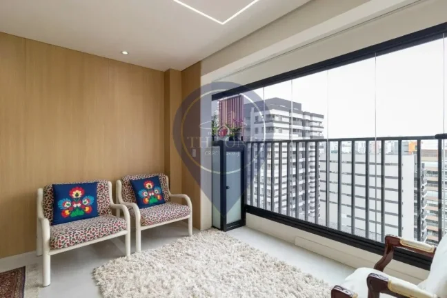 Imagem Apartamento à venda e locação em Indianópolis, São Paulo-SP: 2 quartos, 2 salas, 1 banheiro, 53,00 m² de área.