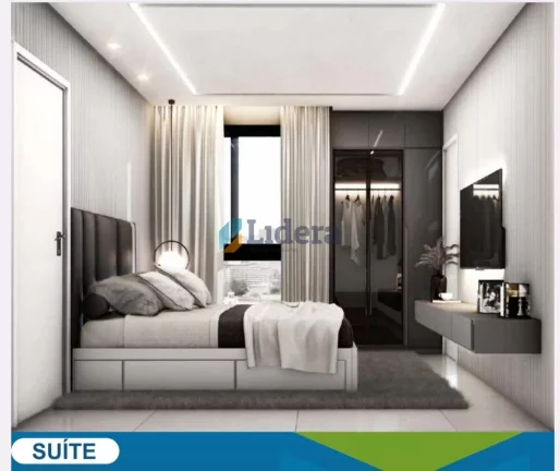 Imagem Apto Flat à venda - 1 quarto - 1 suíte - 29.98m² - Intermares, em Cabedelo-PB