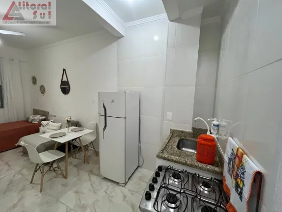 Imagem Apartamento à venda em Praia Grande-SP, Aviação: 1 quarto, 1 banheiro, 1 vaga de garagem, 28m² de área