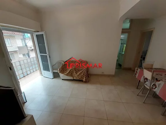 Imagem Frente mobiliado 2 dormitorios 50 mts praia Gonzaga