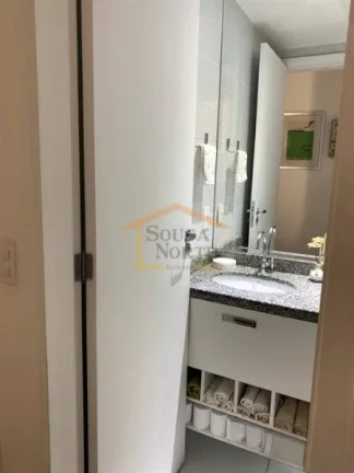 Imagem Apartamento de 60 m² com ambientes integrados, 2 dormitórios, sendo 1 suite, sala de estar e janta...
