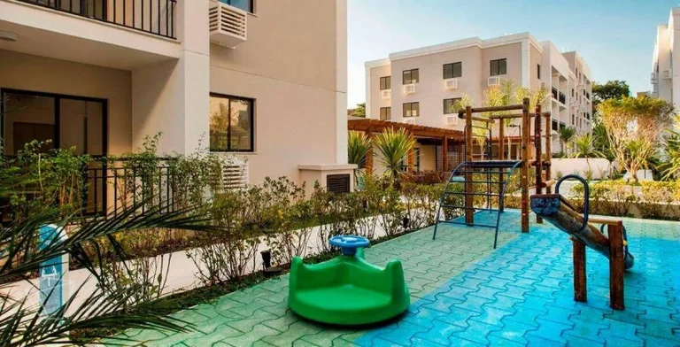 Imagem Apartamento no condomínio friends residencial Andarai infra completa