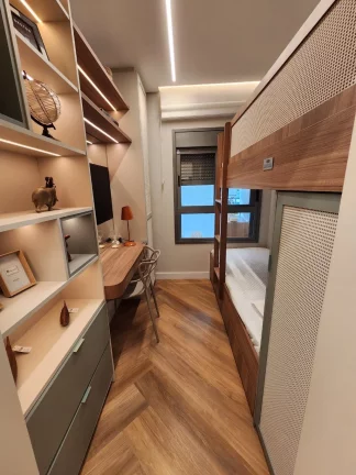 Imagem Apartamento à venda em São Paulo-SP: 2 quartos, 1 banheiro, 44,00 m² na Vila Gumercindo - Praça Vigário