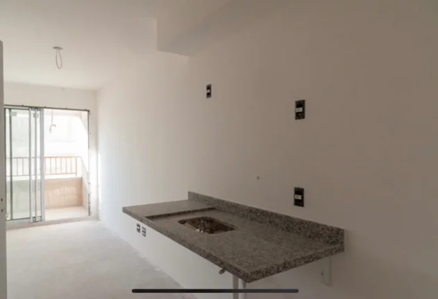 Imagem Studio 31M², 1Q, 1 Banheiro, Sacada, Academia, Piscina, Churrasqueira, Salão de Festas e Jogos, Quadra, Playground, Brinquedoteca, Bicicletário, Deck.
