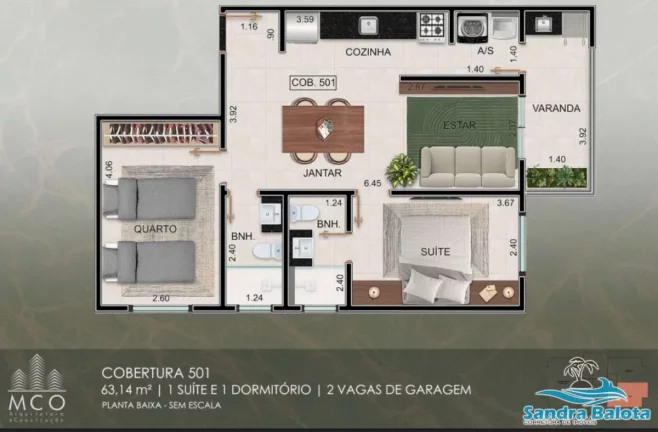 Imagem Lofts e apartamentos no centro de Ubatuba