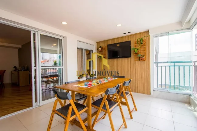 Imagem Apartamento 115m² | 2 suítes | Varanda gourmet | 2 vagas | Centro SA