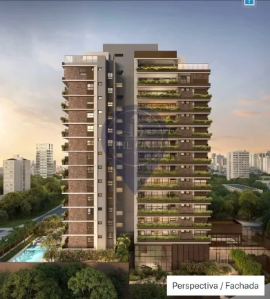 Imagem Apartamento à venda em Pinheiros, São Paulo-SP: 3 quartos, 3 suítes, 4 banheiros, 3 vagas de garagem, 166m² de pura elegância!