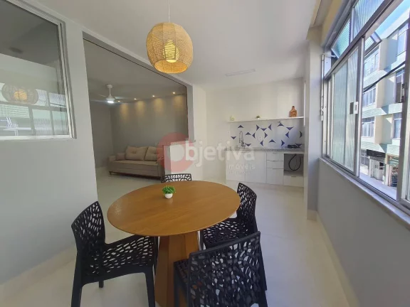 Imagem Apartamento linear reformado, 2 quartos, Centro - Cabo Frio