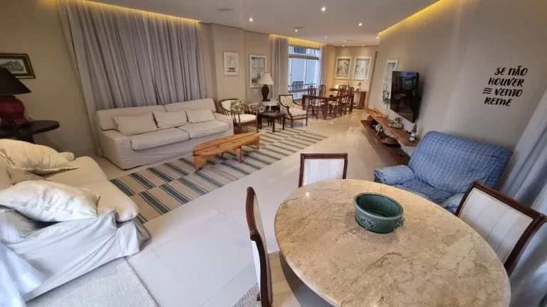 Imagem Apartamento com 3 dormitórios à venda, 180 m² - Pitangueiras - Guarujá/SP