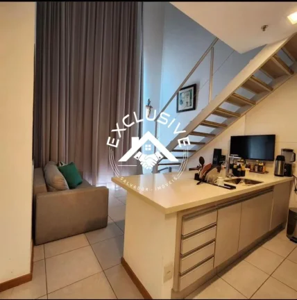 Imagem Apartamento Duplex para Venda em Pituba, Pituba, 1 dormitório, 2 banheiros