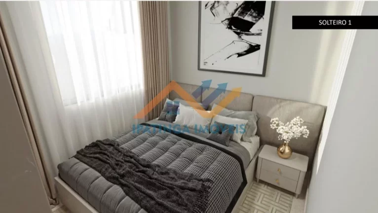 Imagem Apartamento de 2 quartos e 1 vaga de garagem no Residencial Bethania