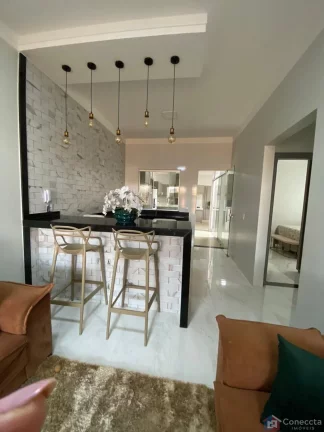 Imagem Casa à Venda no Centro de Guimarânia-MG | 3 Quartos, Suíte, Escritório e 2 Cozinhas – R$ 550 Mil
