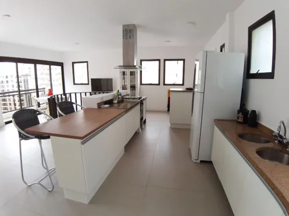 Imagem COBERTURA DUPLEX, COM VISTA PARA O MAR, 2 QUADRAS DA PRAIA COM PISCINA E CHURRASQUEIRA