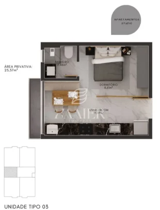 Imagem Apartamento com 2 quartos à Venda, Costa e Silva - Joinville