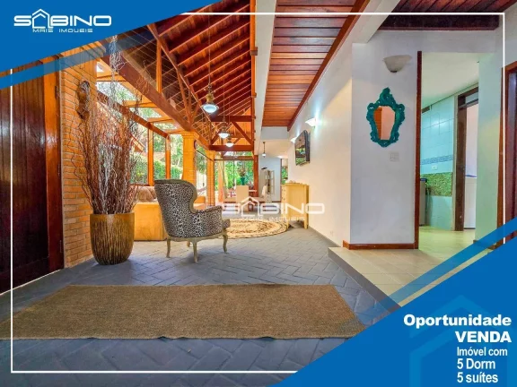 Imagem Oportunidade Casa à venda na Riviera de São Lourenço SP - Com 5 dormitórios 5 suítes, 3 vagas 297m²