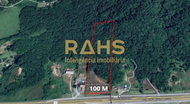 Imagem Terreno na BR 101 com 53.311,46 m² Sendo 18.886,90 m² Urbanos E 33.424,56 m² Rural Com 10.000 m²...