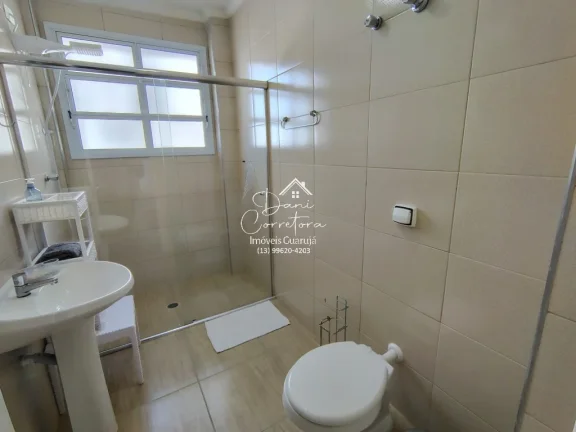 Imagem Apartamento à venda em Guarujá-SP, Pitangueiras: 2 quartos, 1 suíte mais dep, 2 salas, 3 banheiros, 1 vaga de garagem, 110m².
