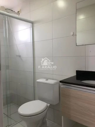 Imagem Apartamento para Locação no Alpha Club em Votorantim-SP: 2 Quartos, 1 Suíte, 2 Salas, 2 Banheiros, 2 Vagas - 57m².
