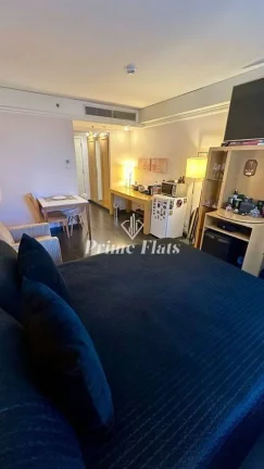 Imagem Flat disponível para venda no Meliá Campinas, com 27m², 1 dormitório e 1 vaga de garagem