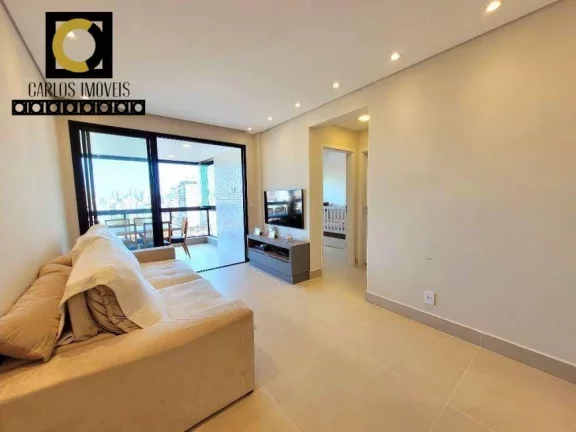 Imagem Vende-se apartamento alto padrão em andar alto na Aparecida - Santos