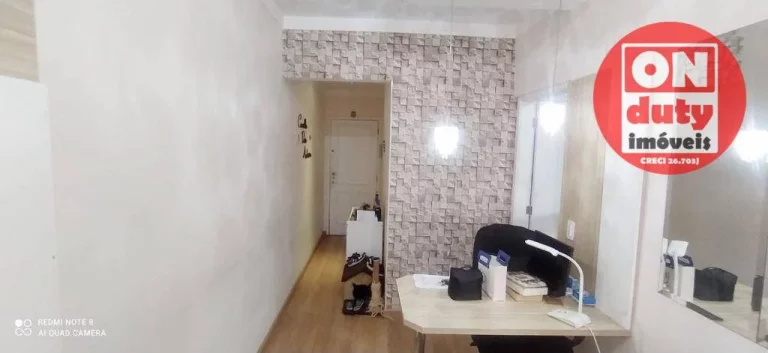 Imagem Apartamento com 1 dormitório à venda, 50 m² por R$ 215.000,00 - Vila São Jorge - São Vicente/SP