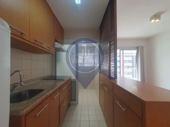 Imagem Apartamento para locação na Cidade Monções, São Paulo-SP: 1 quarto, 1 suíte, 1 sala, 2 banheiros, 1 vaga, 47,00 m². Venha conferir!