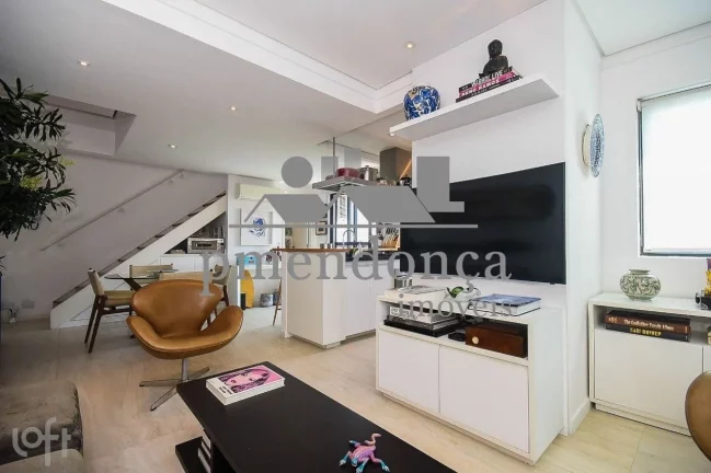 Imagem Apartamento em Pinheiros com 70m², charmoso e funcional...Duplex, andar alto, vista espetacular!