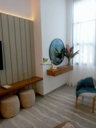 Imagem LINDA CASA NOVA PARA VENDA OU LOCAÇÃO EM CONDOMÍNIO MOBILIADA E DECORADA PRONTA PRA MORAR