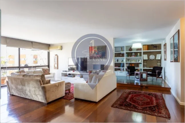 Imagem Apartamento à venda em São Paulo-SP, Real Parque: 4 quartos, 2 suítes, 2 salas, 5 banheiros, 3 vagas - 294 m².
