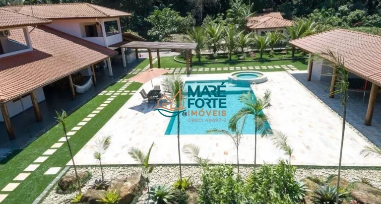 Imagem Casa maravilhosa com infraestrutura completa em Ubatuba SP