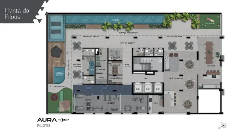 Imagem Aura by MIP - Apartamento à venda no bairro Santo Agostinho - Belo Horizonte/MG