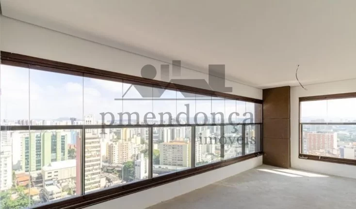 Imagem Cobertura Duplex Nova, 604m², localizada na região nobre de Higienópolis - São Paulo.