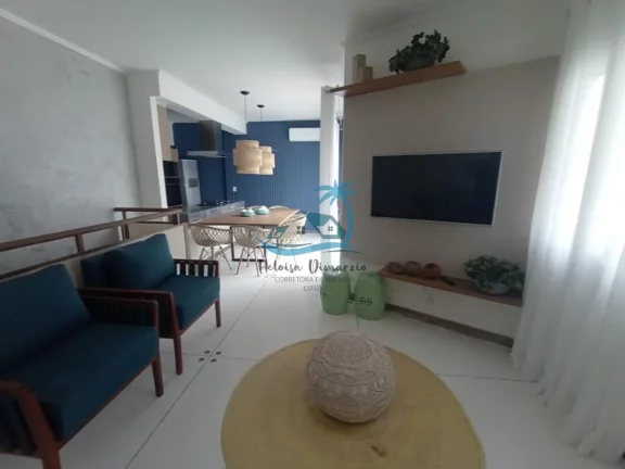 Imagem Magnífica cobertura duplex reformada com 4 dormitórios a venda na Praia Grande em Ubatuba.