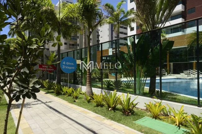 Imagem 4 qts., 2 suíte, 3 vagas, 134,45m2 MOBILIADO ANDAR ALTO em Candeias!..